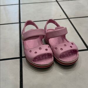 CROCS Pink Kids Sandals